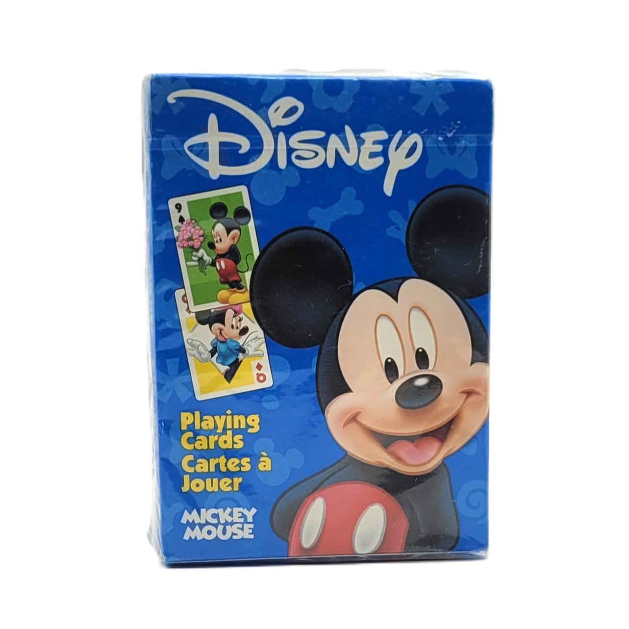 Jeu de cartes Mickey Mouse devant de la boite
