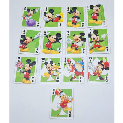 Jeu de cartes Mickey Mouse cartes Pique