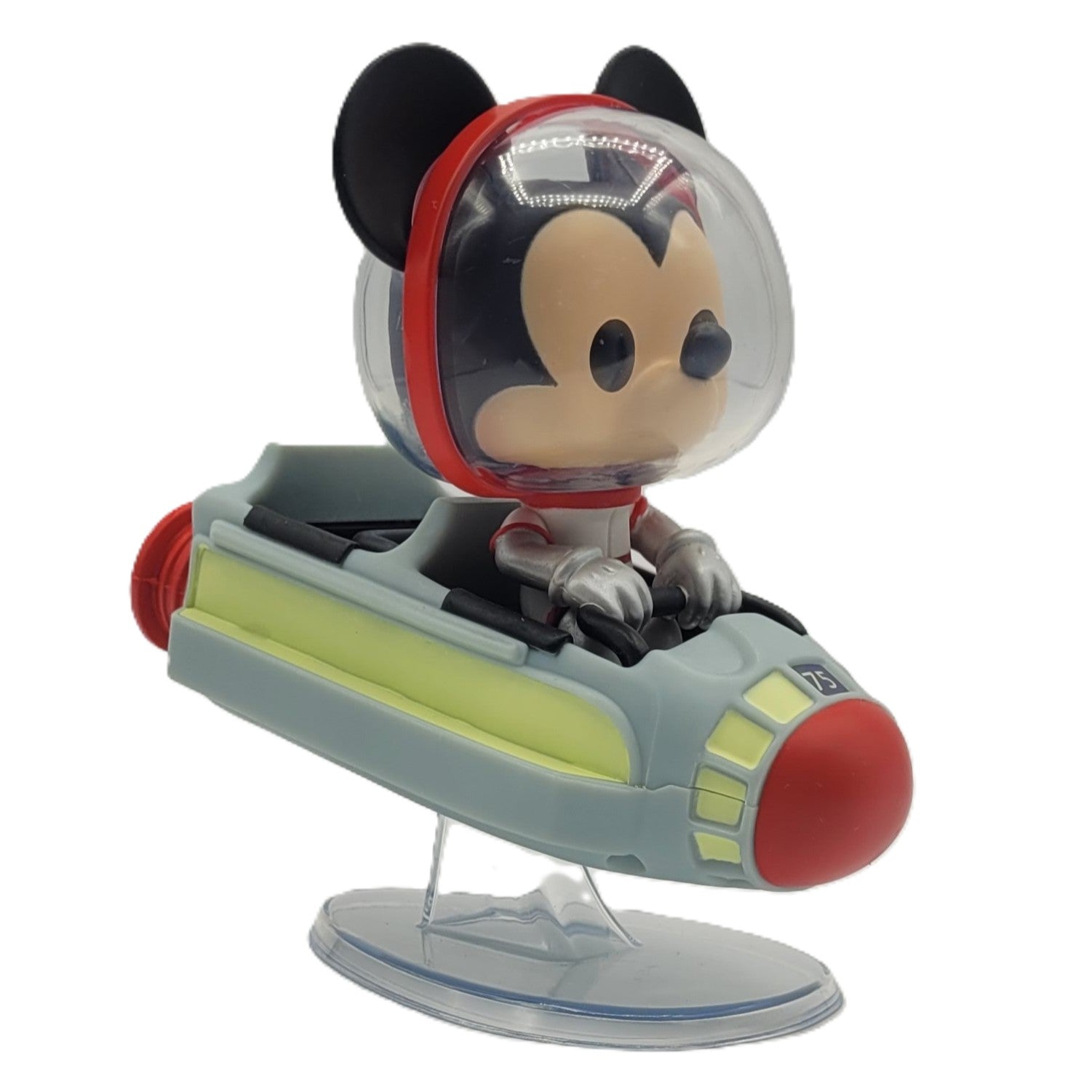 Mickey Mouse, figurine Pop Rides WDW Space Mountain #107 (Funko) en gros plan
