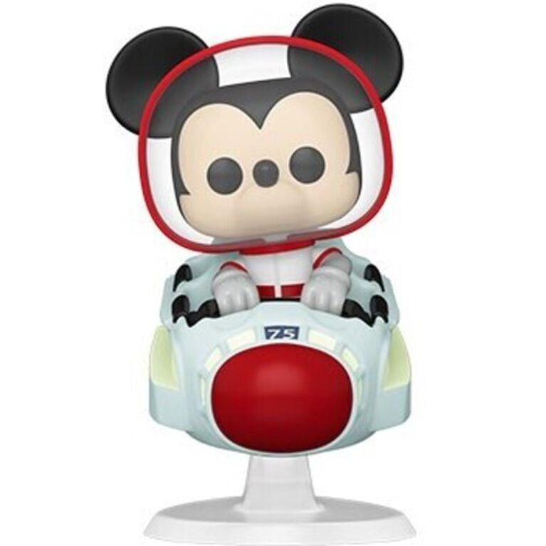 Mickey Mouse, figurine Pop Rides WDW Space Mountain #107 (Funko) de face