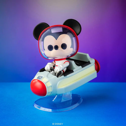 Mickey Mouse, figurine Pop Rides WDW Space Mountain #107 (Funko) en action