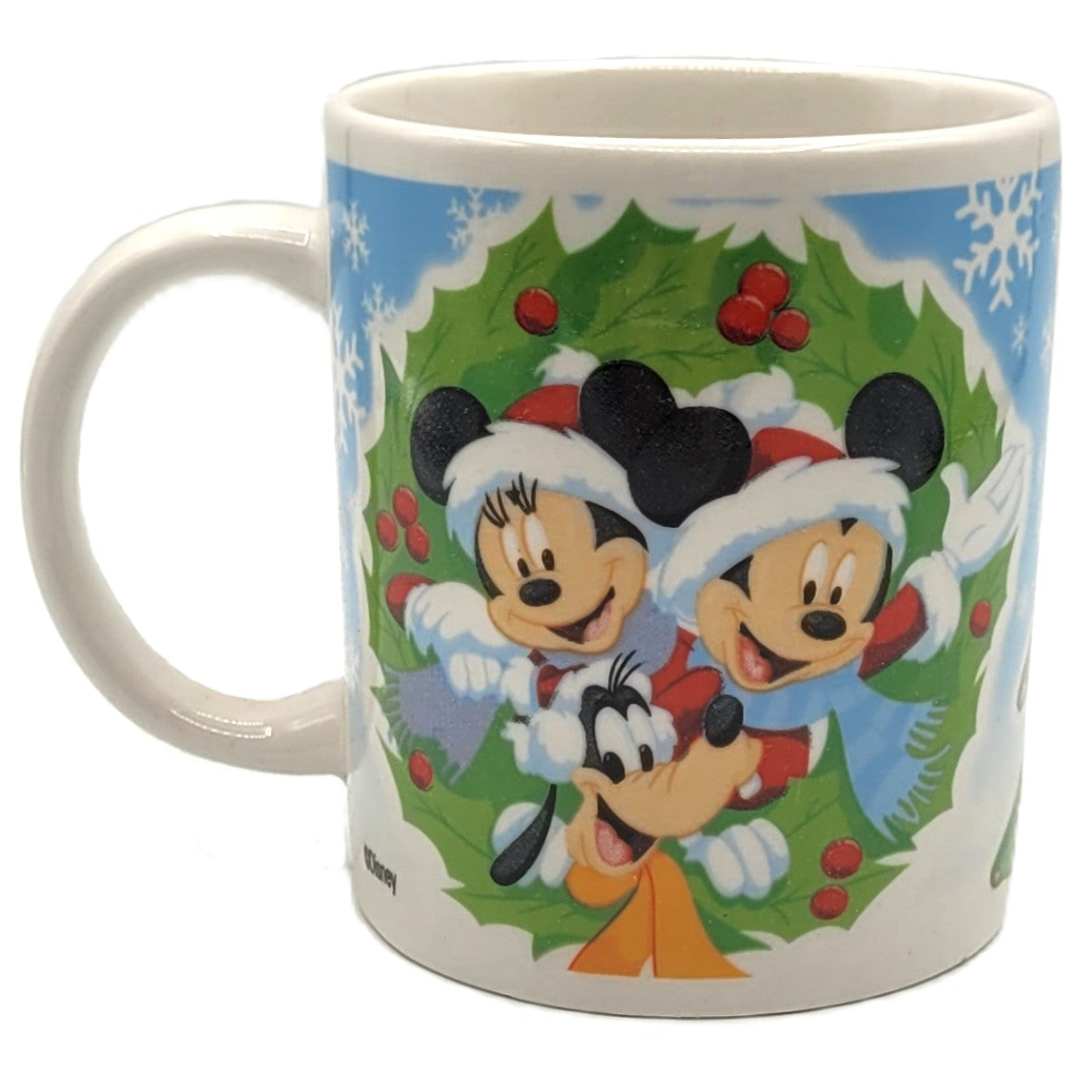 Mickey Mouse tasse de Noel derrière de la tasse