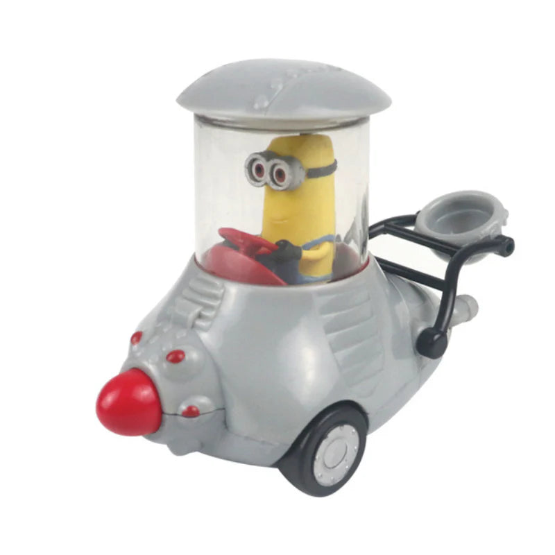 Despicable Me, mini Minion car in grey car (Mondo Motors)