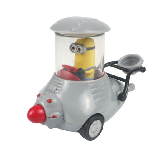 Despicable Me, mini Minion car in grey car (Mondo Motors)