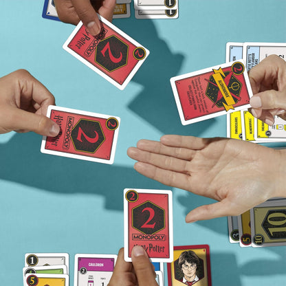 Jeu Monopoly Deal Harry Potter détail des cartes