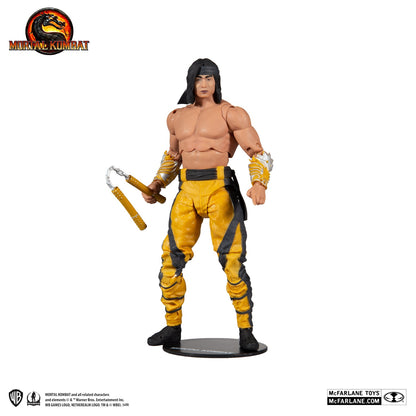 Mortal Kombat 11 figurine Liu Kang en action
