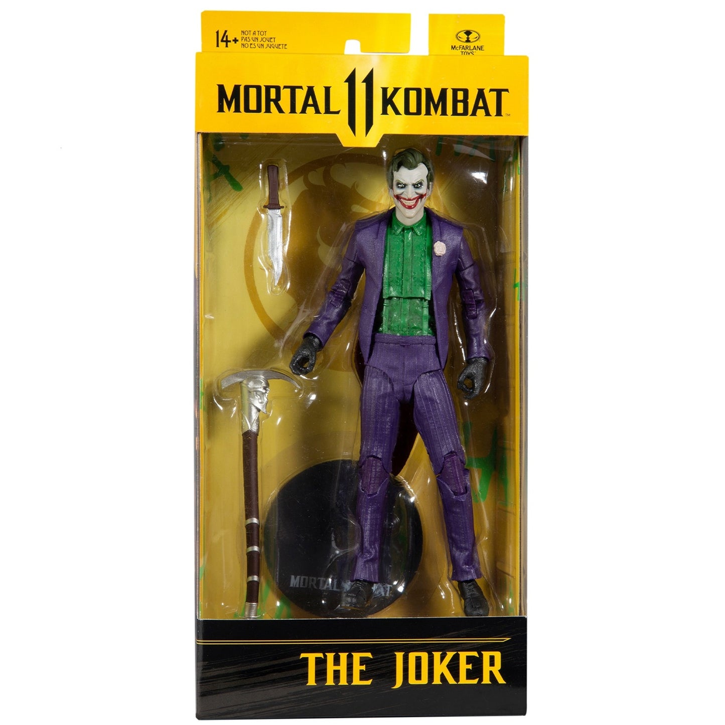 Mortal Kombat 11 figurine The Joker en boite