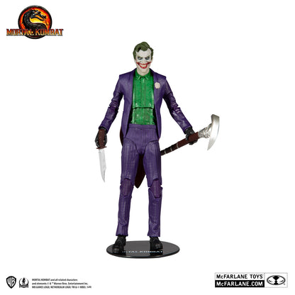 Mortal Kombat 11 figurine The Joker de face
