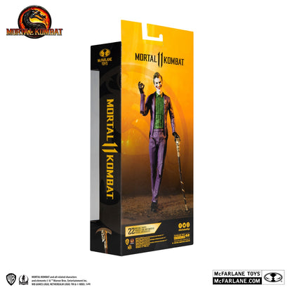 Mortal Kombat 11 figurine The Joker arrière de la boite