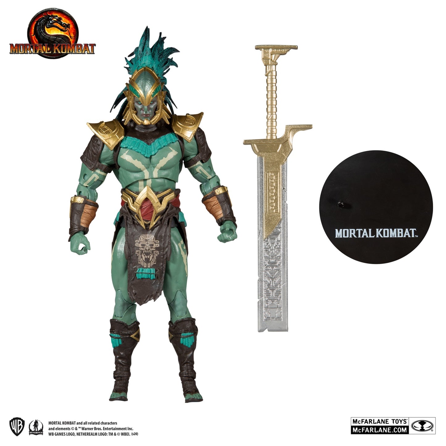 Mortal Kombat 11 figurine Kotal Kahn avec accessoires