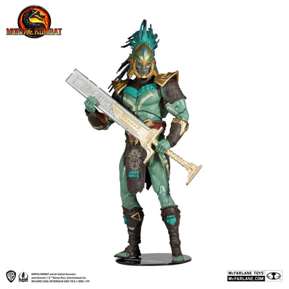 Mortal Kombat 11 figurine Kotal Kahn de face