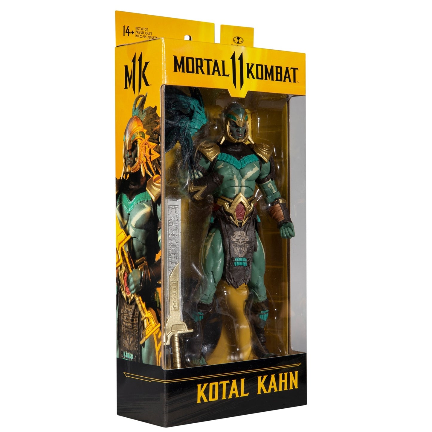 Mortal Kombat 11 figurine Kotal Kahn en boite