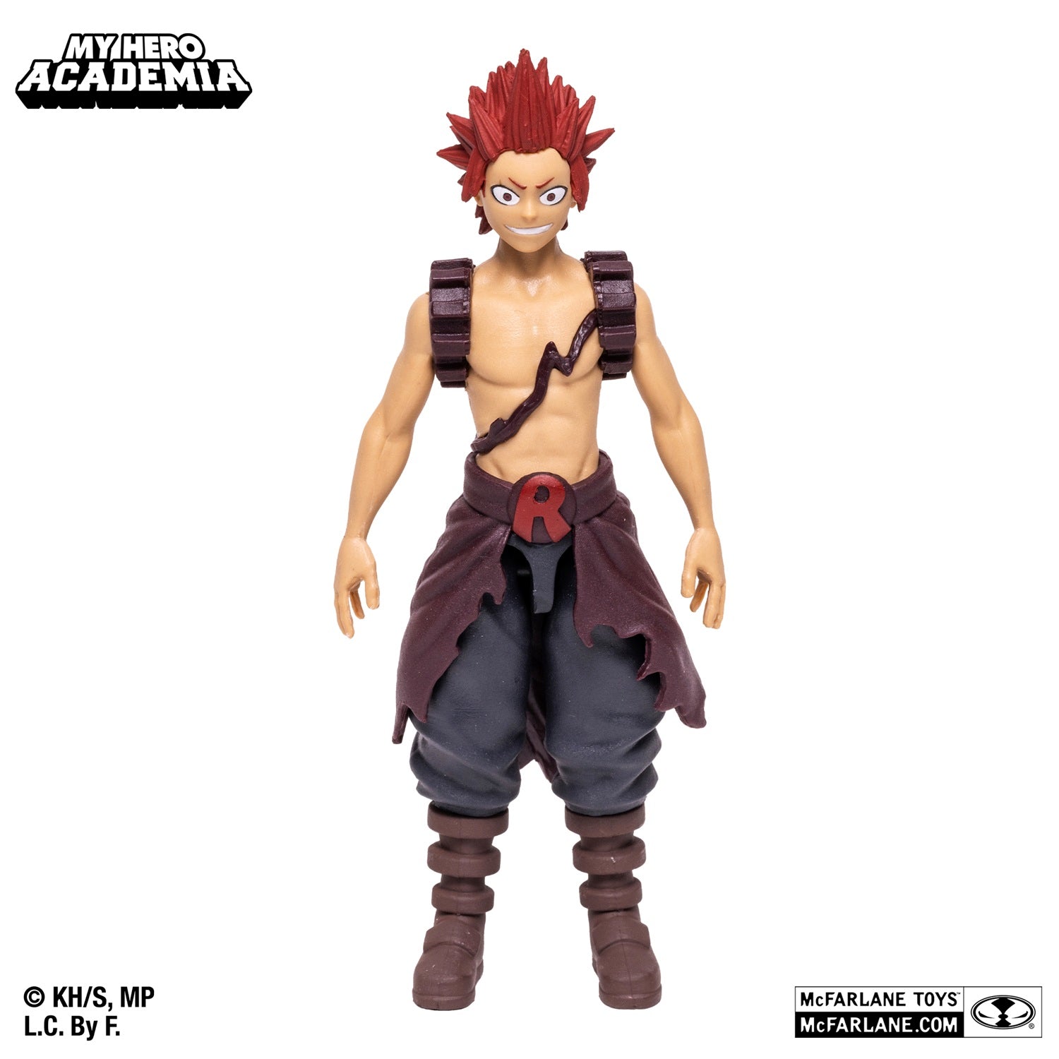 My Hero Academia figurine Eijio Kirishima de face