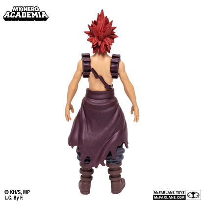 My Hero Academia figurine Eijio Kirishima de dos