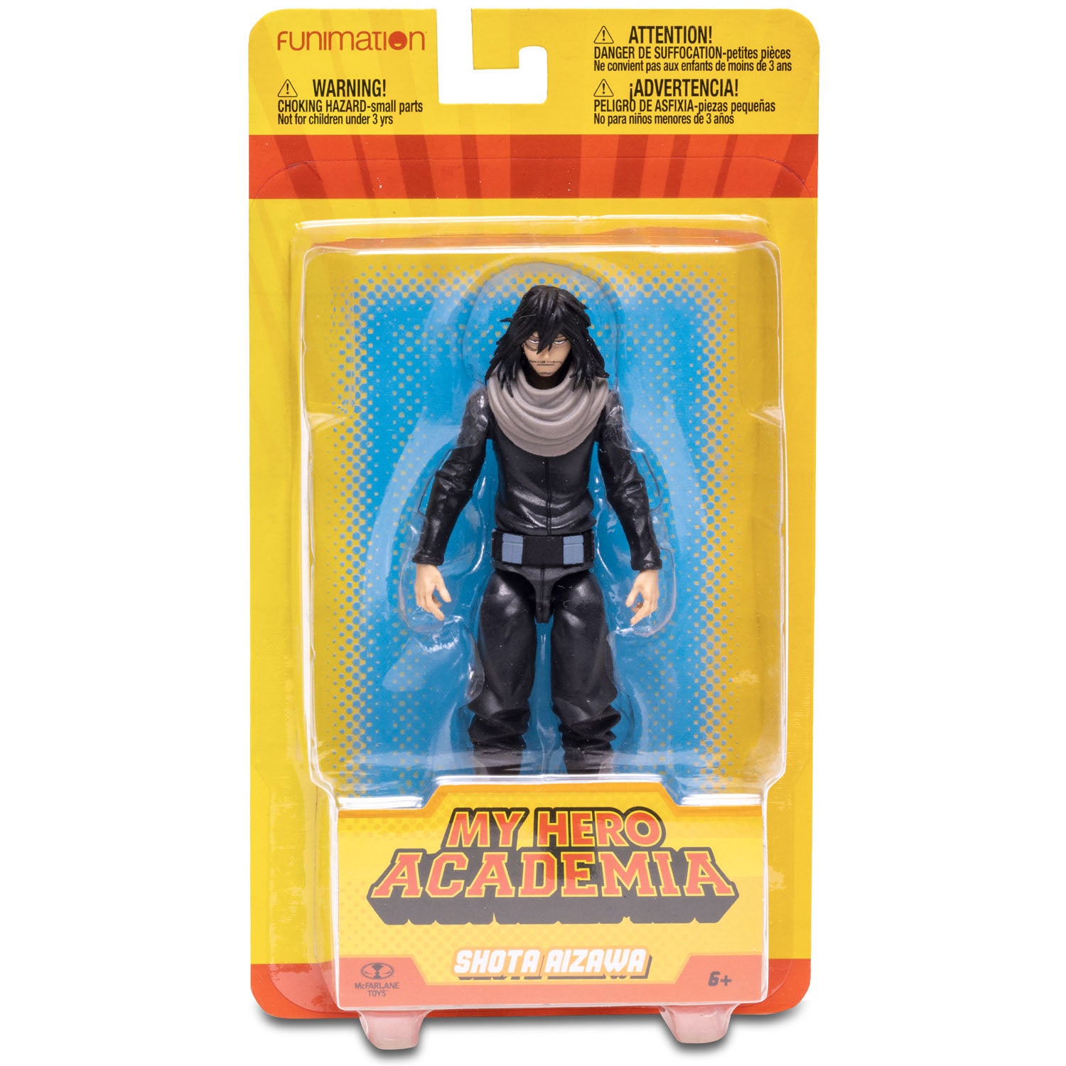 My Hero Academia figurine Shota Aizawa en boite