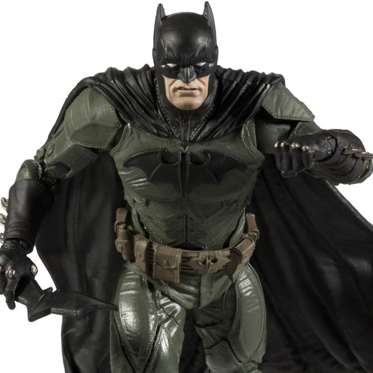 Black Adam (Comic), figurine 7" Batman avec comic (McFarlane)