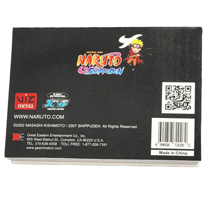 Notepad Naruto derrière