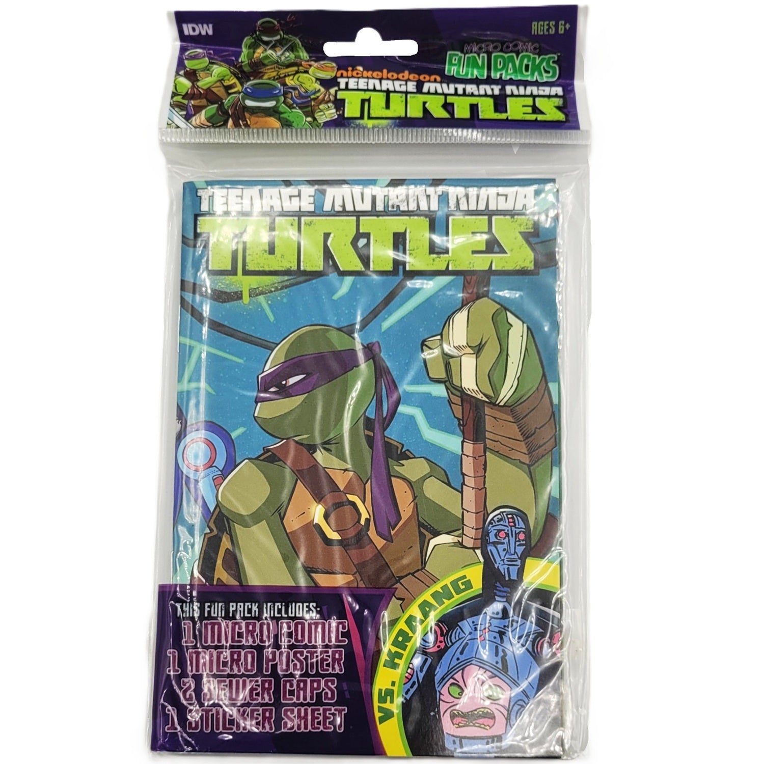 Les tortues Ninja micro omic fun pack Donatello couverture