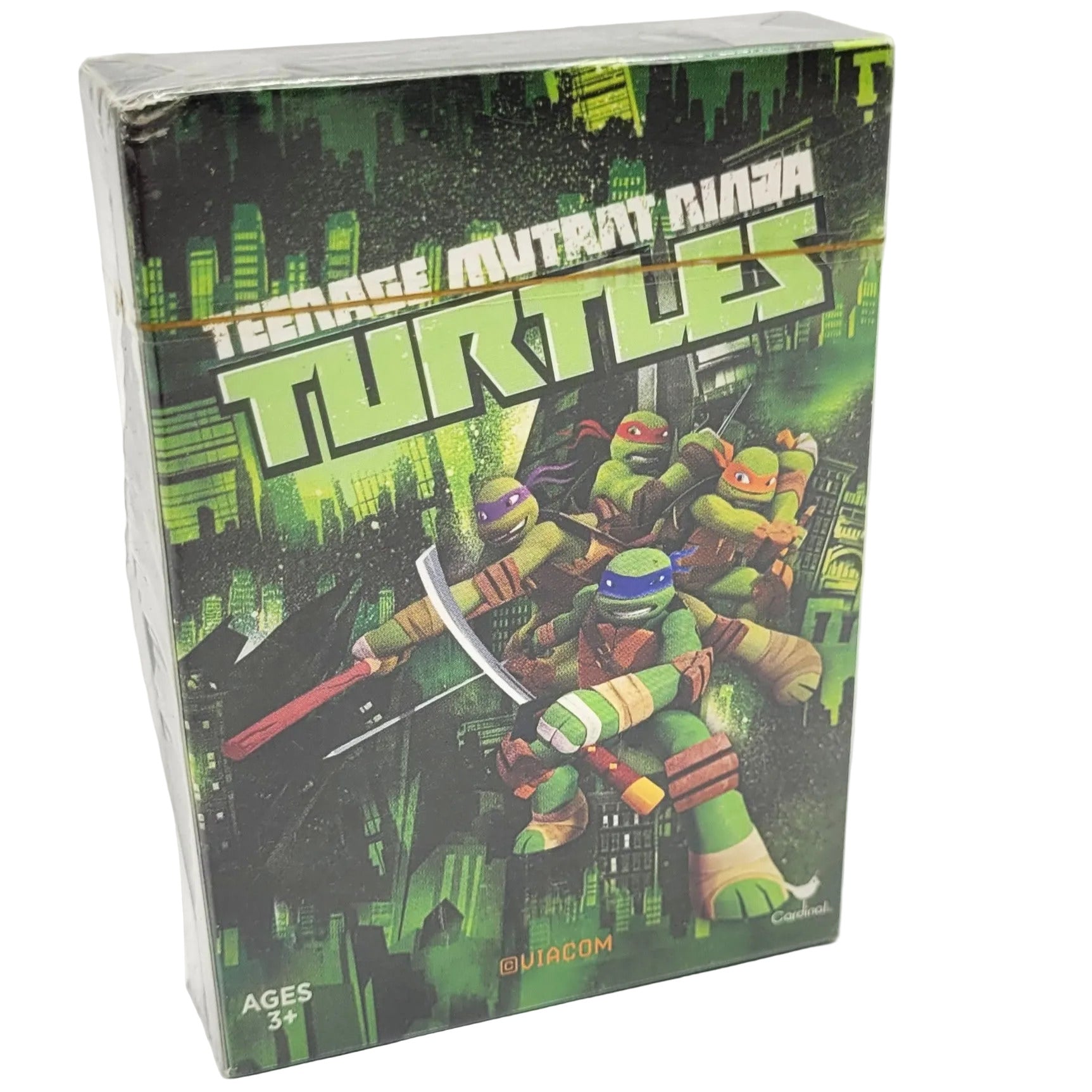 Jeu de cartes Les Tortues Ninja vu de face