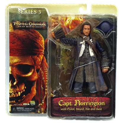 Pirates of the Caribbean figurine Captain Norrington devant de la boite