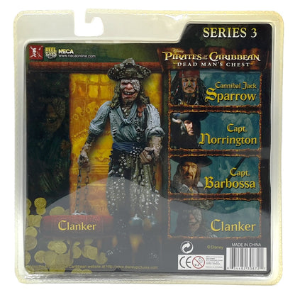 Pirates des Caraibes, figurine Clanker arrière de la boite