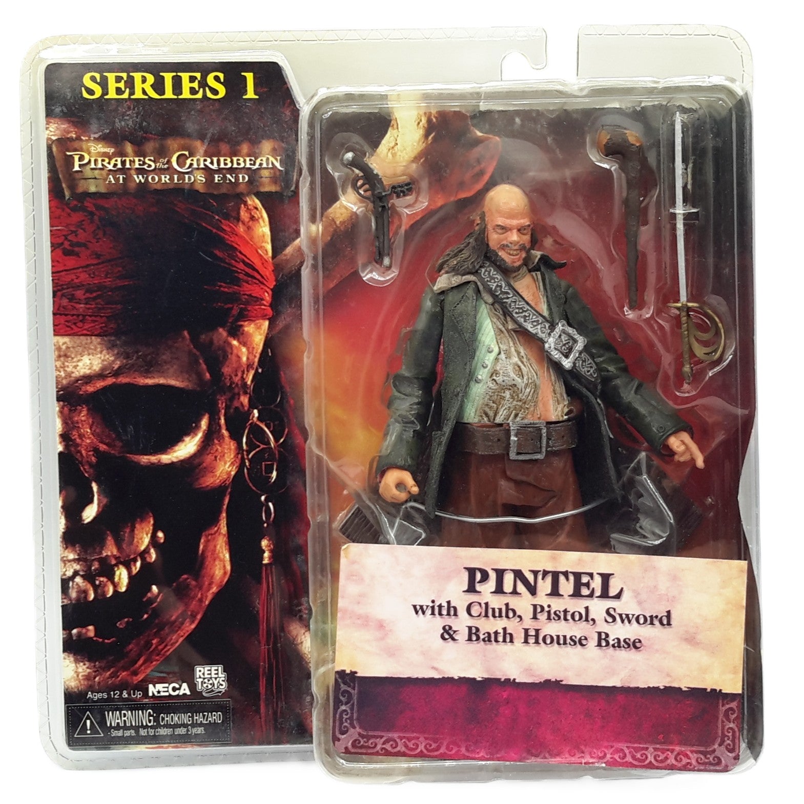 Pirates of the Caribbean figurine Pintel devant de la boite