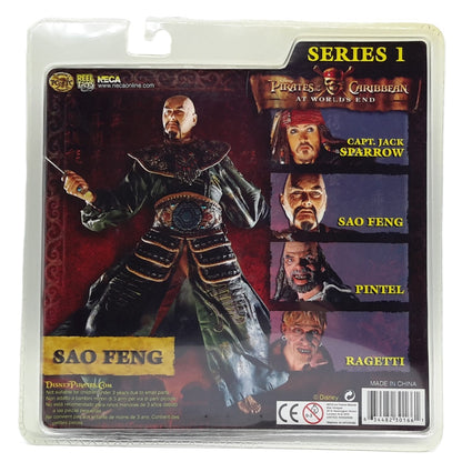 Pirates of the Caribbean figurine Sao Feng arrière de la boite