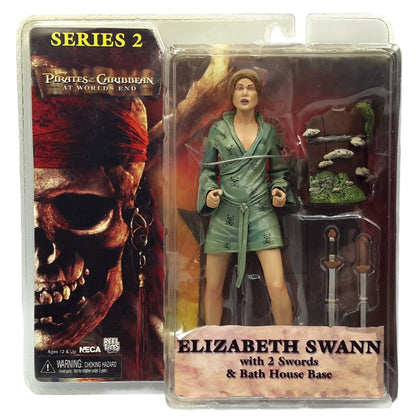 Pirates of the Caribbean 3 figurine Elizabeth Swann Series 2 devant de la boite