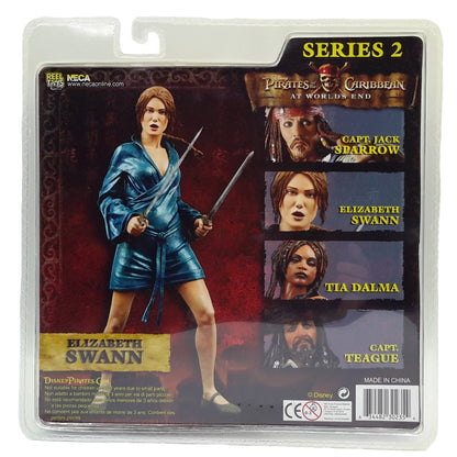 Pirates of the Caribbean 3 figurine Elizabeth Swann Series 2 arrière de la boite