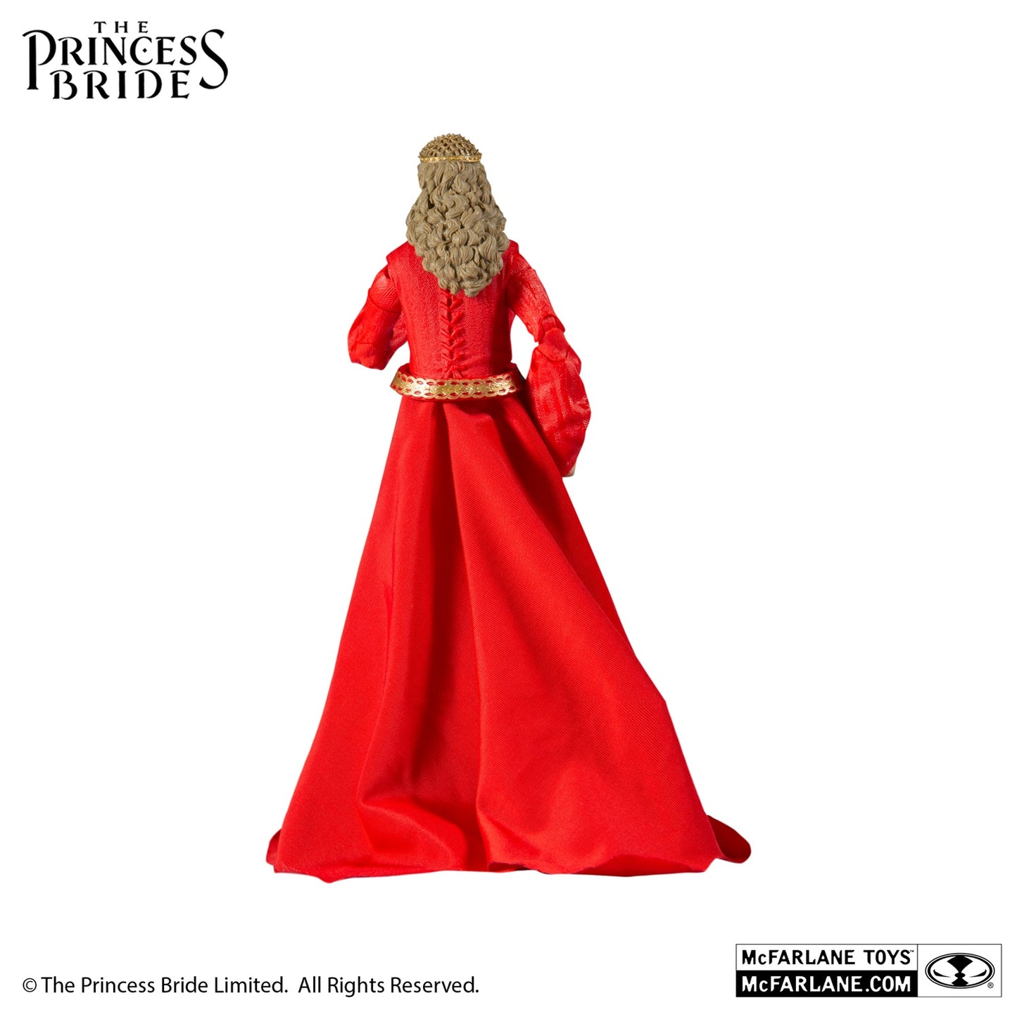 Princess Bride figurine Pincess Buttercup robe rouge de dos