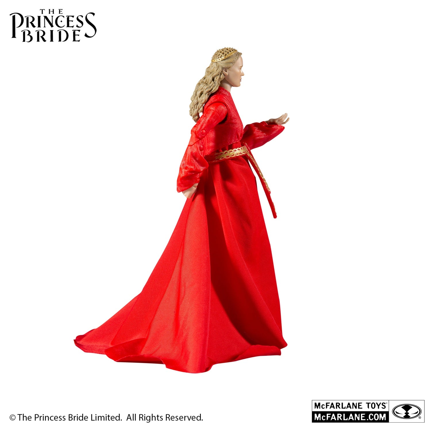 Princess Bride figurine Pincess Buttercup robe rouge de coté