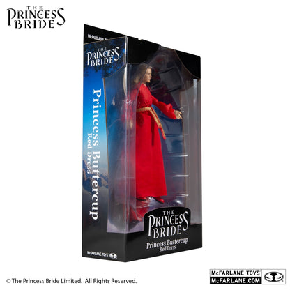 Princess Bride figurine Pincess Buttercup robe rouge boite de profil