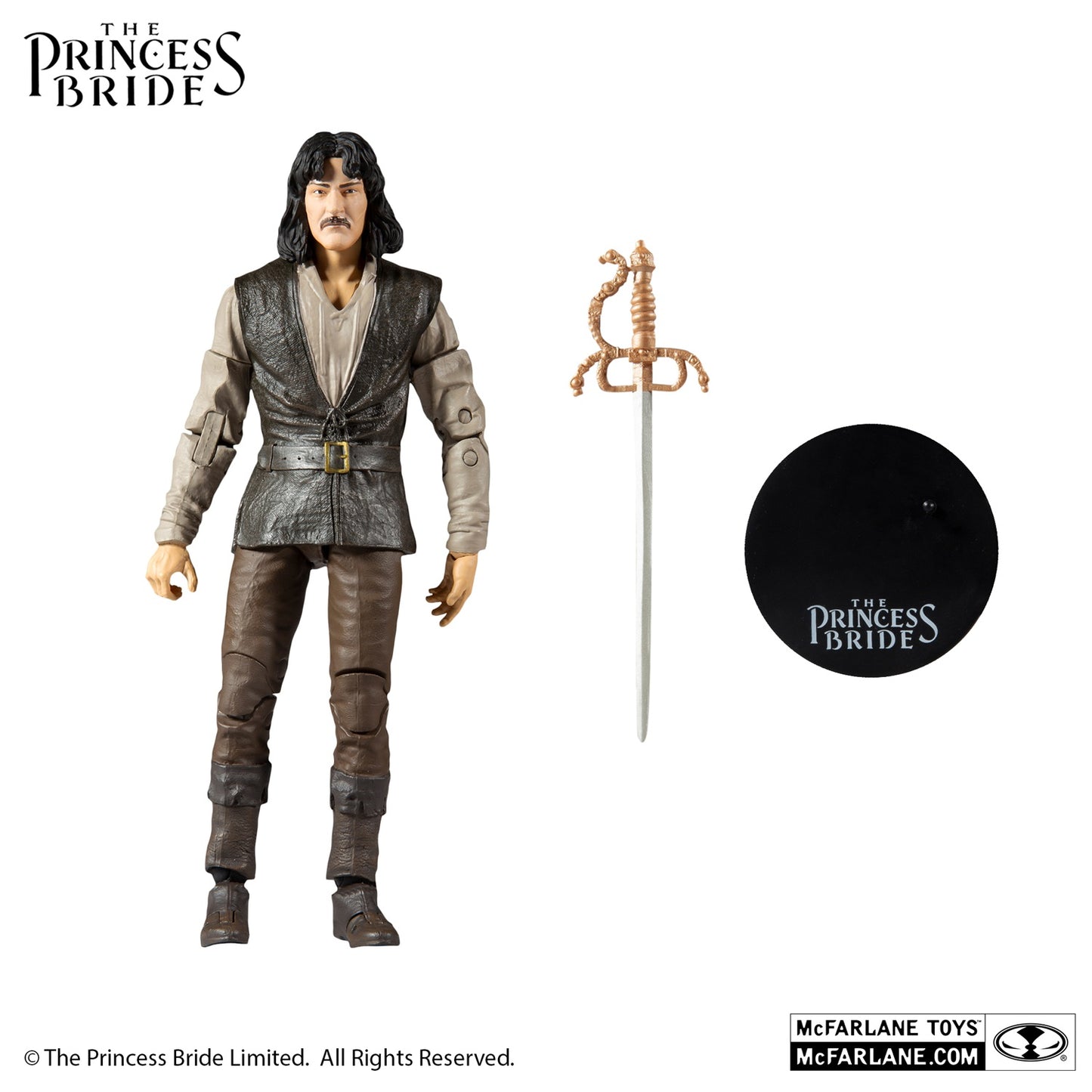 Princess Bride figurine Inigo Montoya avec accessoires