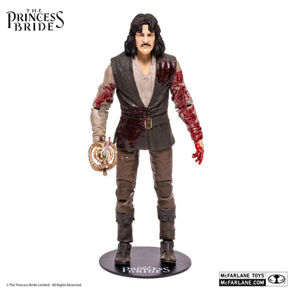 The Princess Bride figurine Inigo Montoya ensanglanté de face