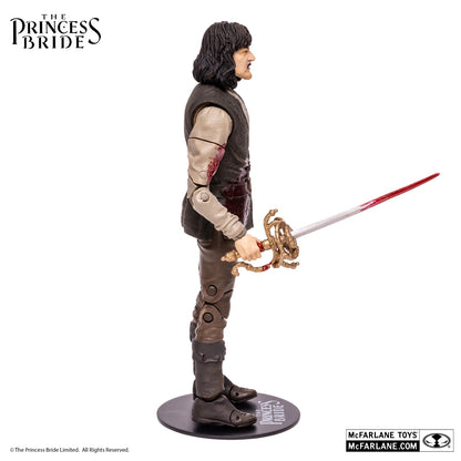 The Princess Bride figurine Inigo Montoya ensanglanté de profil