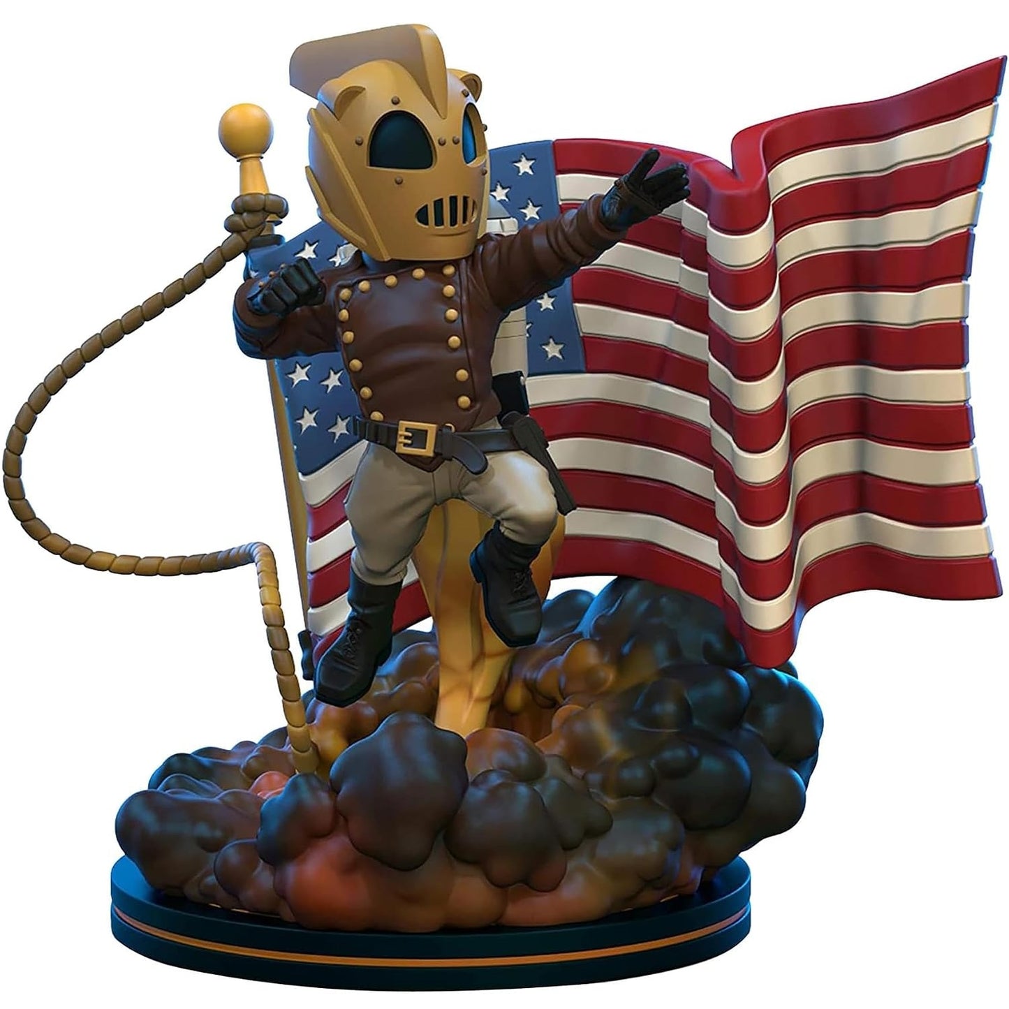 The Rocketeer figurine Q-Fig Elite QMX de face