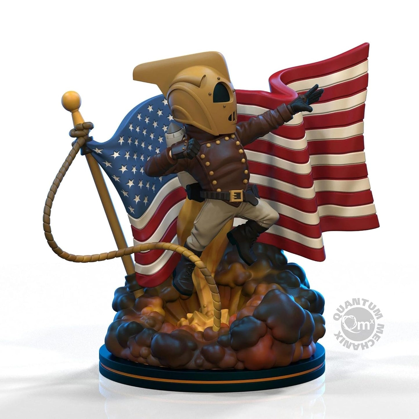 The Rocketeer figurine Q-Fig Elite QMX de profil