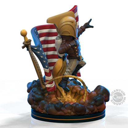 The Rocketeer figurine Q-Fig Elite QMX de dos