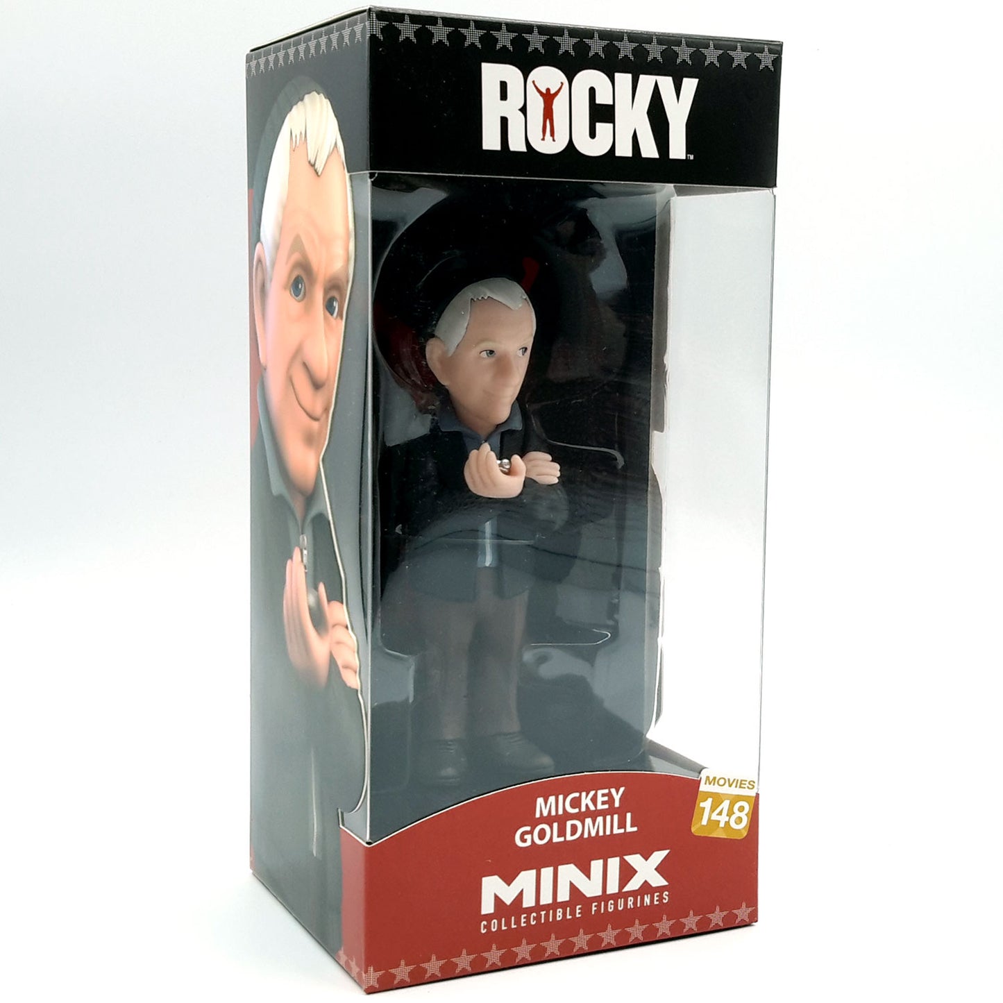 Rocky, Minix 4.5" Mickey Goldmill Figurine No. 148 (Minix)