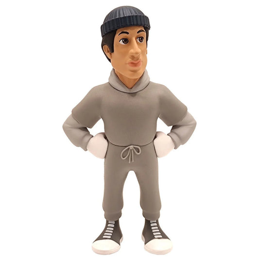Rocky, figurine Minix de Rocky Balboa en survêtement vue de face