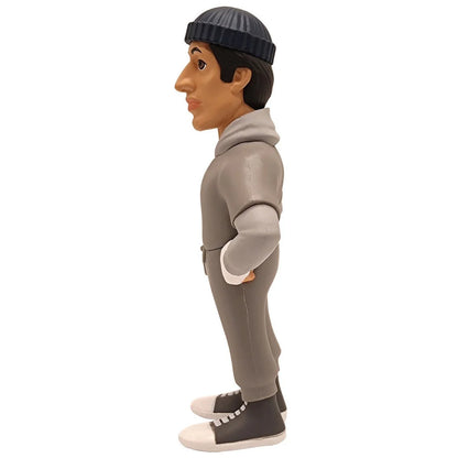 Rocky, figurine Minix de Rocky Balboa en survêtement vue de profil