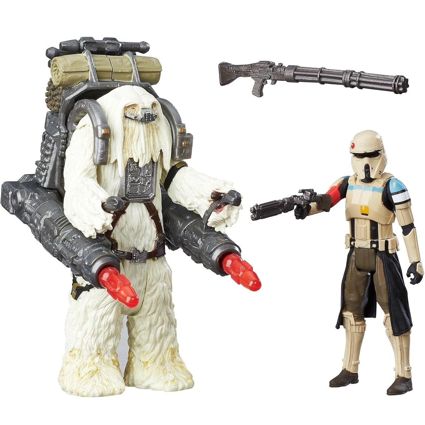 Star Wars Rogue One figurines 3.75" Moroff et Scarif Stormtrooper de face