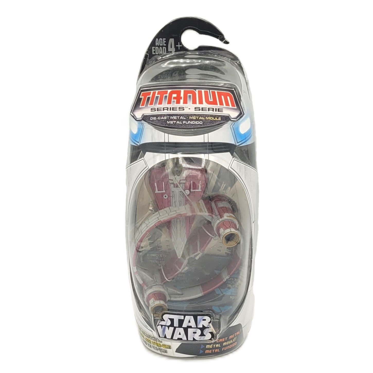 Star Wars vaisseau Jedi Starfighter d'Obi-Wan Titanium series