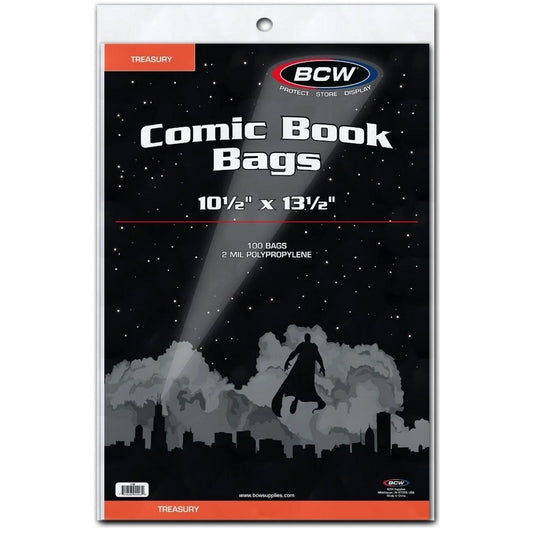 BCW, sacs Treasury, paquet de 100 (1-TB)