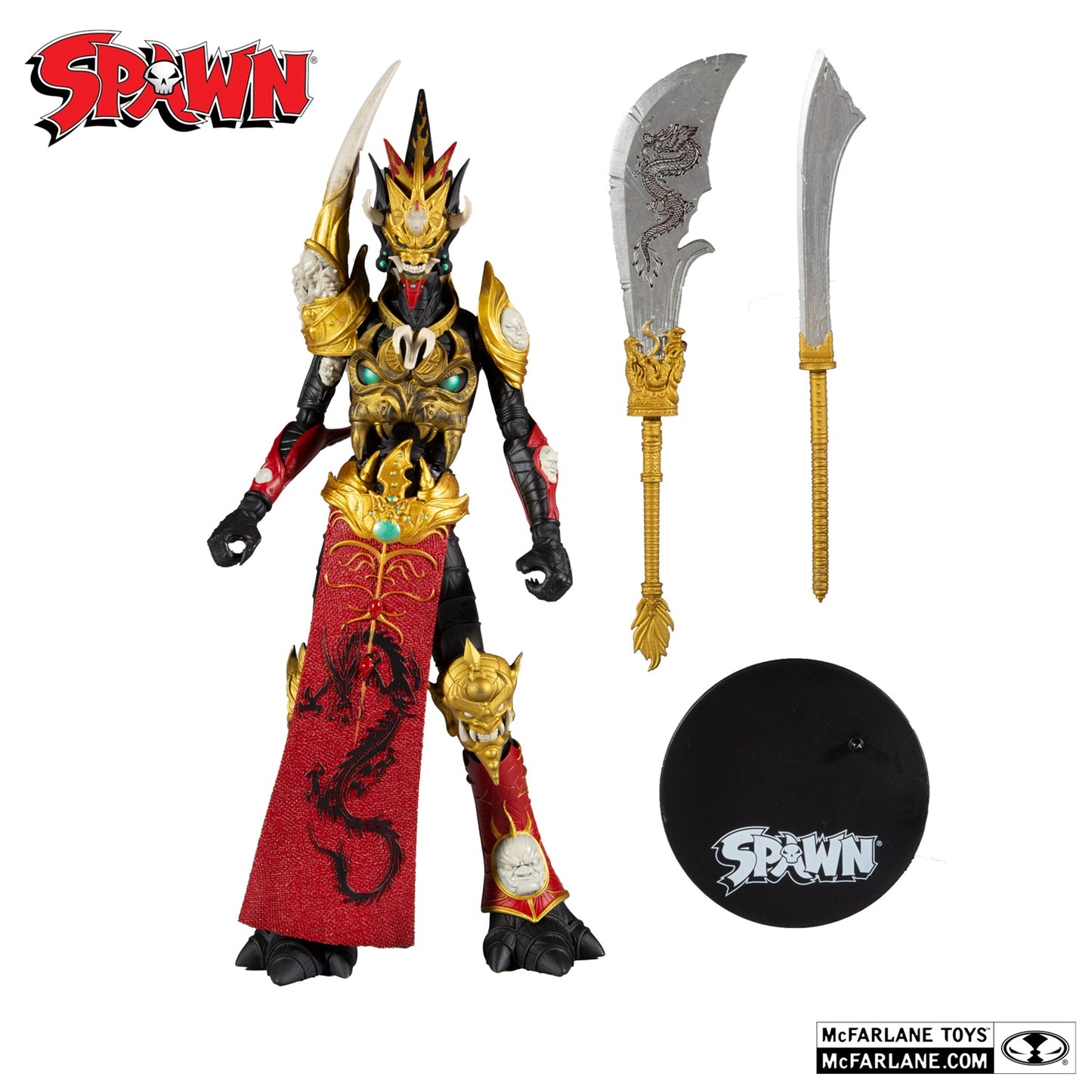 Figurine Mandarin Spawn McFarlane avec accessoires