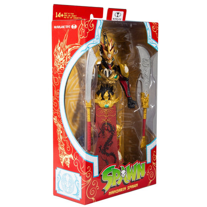 Figurine Mandarin Spawn McFarlane boite de 3/4