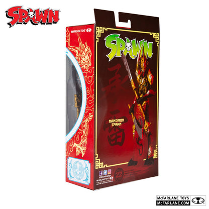 Figurine Mandarin Spawn McFarlane arrière de la boite