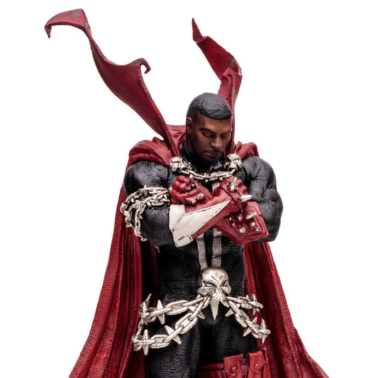 Spawn 30e anniversaire figurine Spawn couverture 311 McFarlane en gros plan