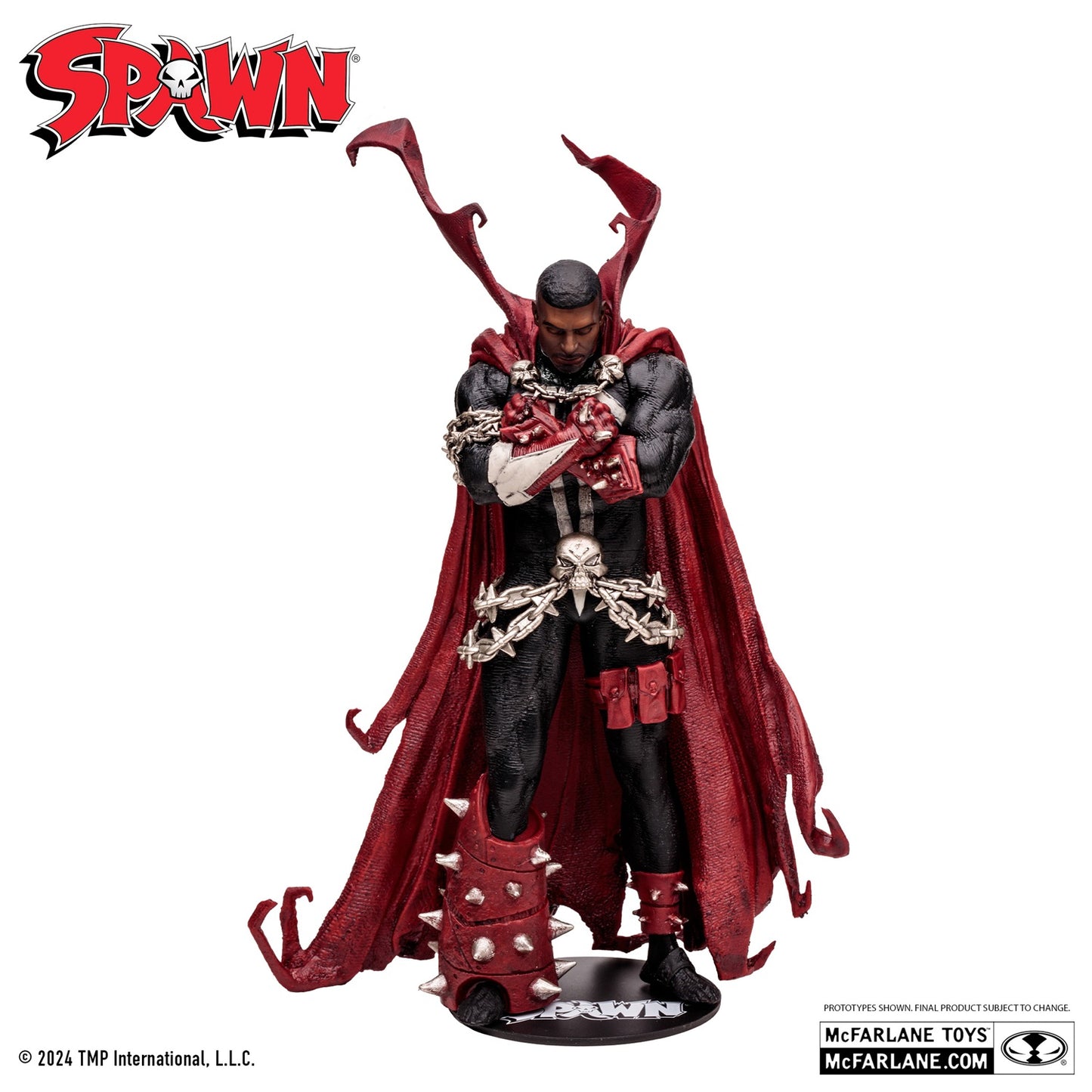 Spawn 30e anniversaire figurine Spawn couverture 311 McFarlane de face