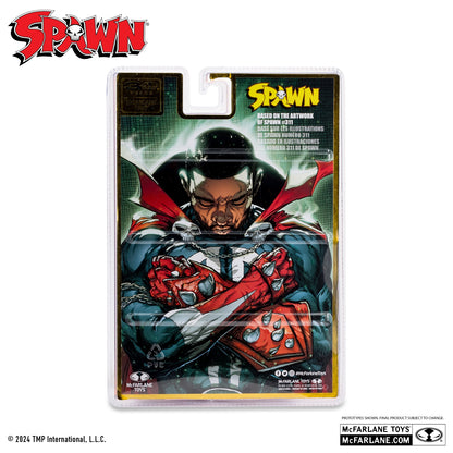 Spawn 30e anniversaire figurine Spawn couverture 311 McFarlane arrière de la boite